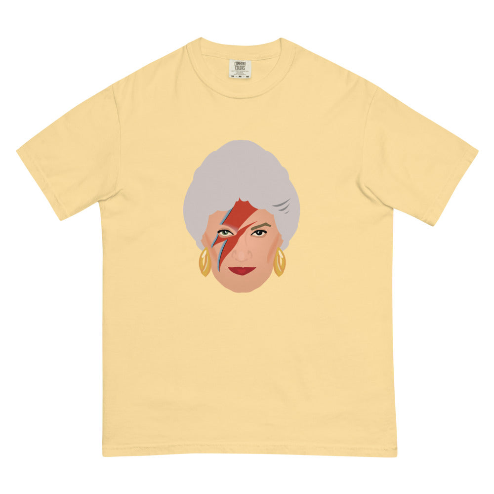 Debut garment mockup | Zbowie (Boxy Tee) | Butter