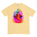 Debut garment mockup | Thank You for Being a Finned (Boxy Tee) | Butter