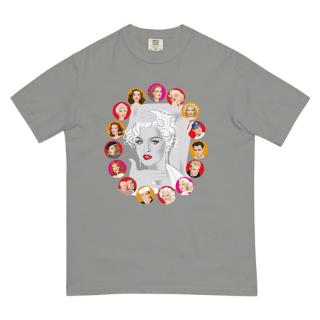 Dietrich and DiMaggio (Boxy Tee) - Grey