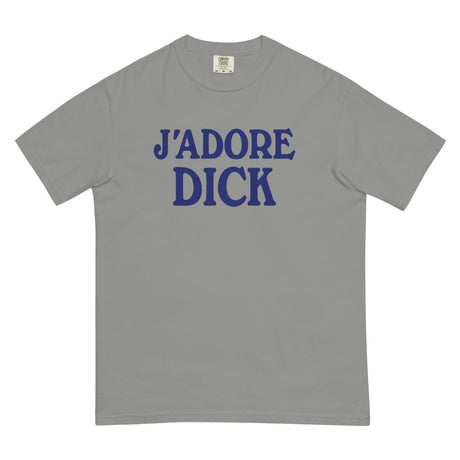 J'Adore Dick (Boxy Tee) - Grey