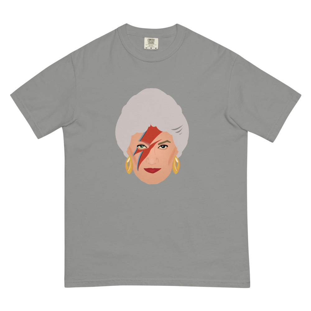 Debut garment mockup | Zbowie (Boxy Tee) | Grey