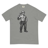 Debut garment mockup | Hammer Time (Boxy Tee) | Grey