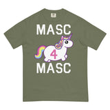 Debut garment mockup | MASC4MASC (Boxy Tee) | Moss