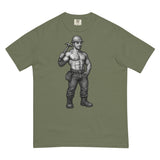Debut garment mockup | Hammer Time (Boxy Tee) | Moss