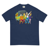 Golden Machine (Boxy Tee) - True Navy
