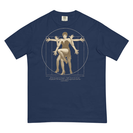 The Divine Jazz Hands (Boxy Tee) - True Navy