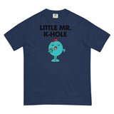 Debut garment mockup | Little Mr. K-Hole (Boxy Tee) | True Navy