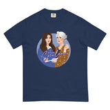 Debut garment mockup | Cerulean (Boxy Tee) | True Navy