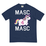 Debut garment mockup | MASC4MASC (Boxy Tee) | True Navy