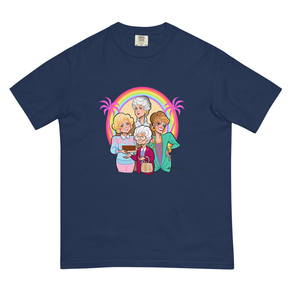 Debut garment mockup | Miami is Proud (Boxy Tee) | True Navy