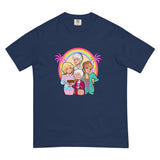 Debut garment mockup | Miami is Proud (Boxy Tee) | True Navy