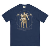 Debut garment mockup | The Divine Jazz Hands (Boxy Tee) | True Navy