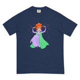 Debut garment mockup | Hello Derwood (Boxy Tee) | True Navy