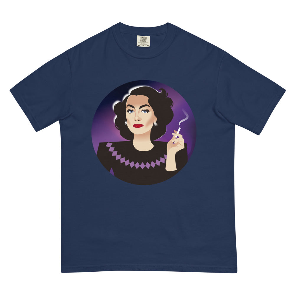 Debut garment mockup | Not Impressed (Boxy Tee) | True Navy