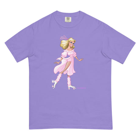 Debut garment mockup | Xanadid (Boxy Tee) | Violet