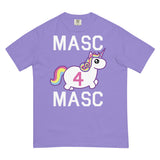 Debut garment mockup | MASC4MASC (Boxy Tee) | Violet