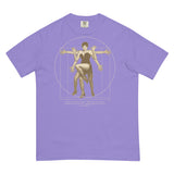 Debut garment mockup | The Divine Jazz Hands (Boxy Tee) | Violet