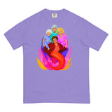 Debut garment mockup | Thank You for Being a Finned (Boxy Tee) | Violet