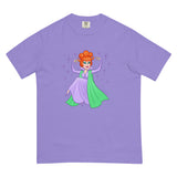 Debut garment mockup | Hello Derwood (Boxy Tee) | Violet