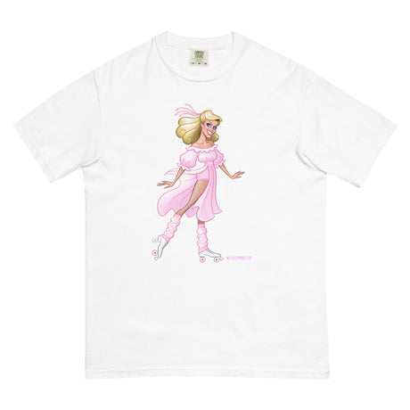 Debut garment mockup | Xanadid (Boxy Tee) | White