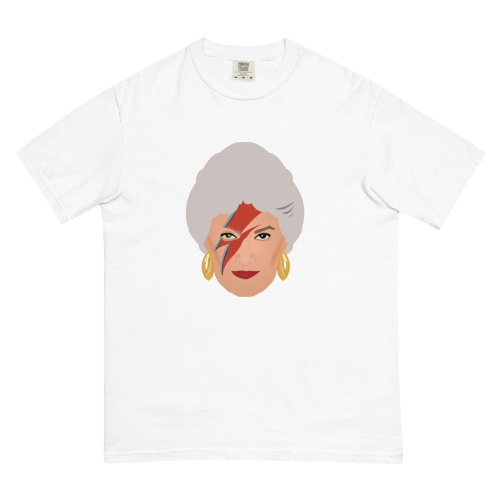 Debut garment mockup | Zbowie (Boxy Tee) | White