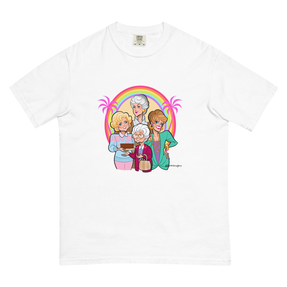 Debut garment mockup | Miami is Proud (Boxy Tee) | White