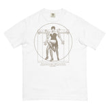 Debut garment mockup | The Divine Jazz Hands (Boxy Tee) | White