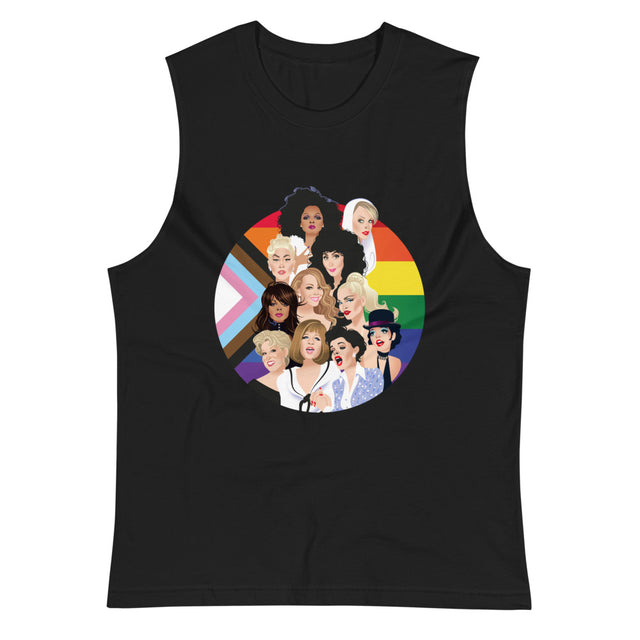 Pride Divas (Muscle Shirt) - Black