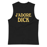 J'Adore Dick (Muscle Shirt) - Black