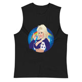 Here Comes the Rainbow (Muscle Shirt) - Black