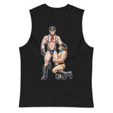 Debut garment mockup | Zoinks (Muscle Shirt) | Black