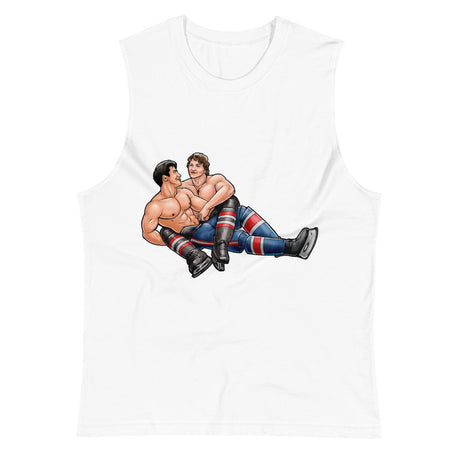 Down to Puck (Muscle Shirt) - White