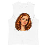 Disgusted Doll (Muscle Shirt) - White