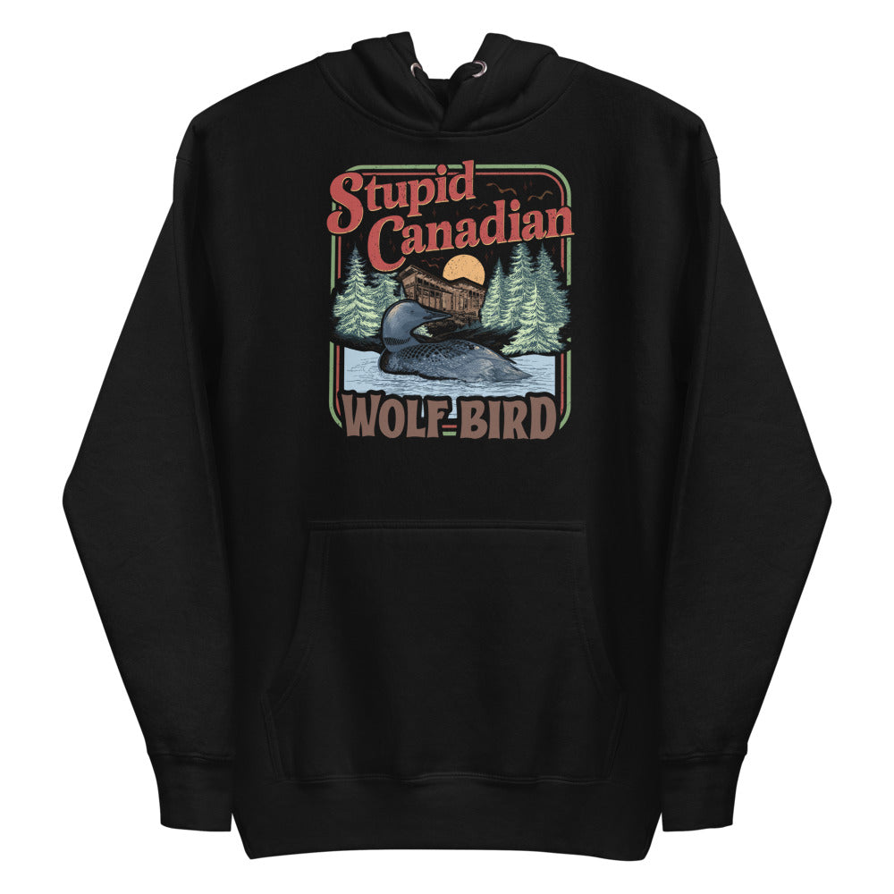 Wolf Bird (Hoodie) - Black