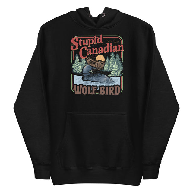 Wolf Bird (Hoodie) - Black
