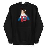 Debut garment mockup | Mary Poppers (Hoodie) | Black