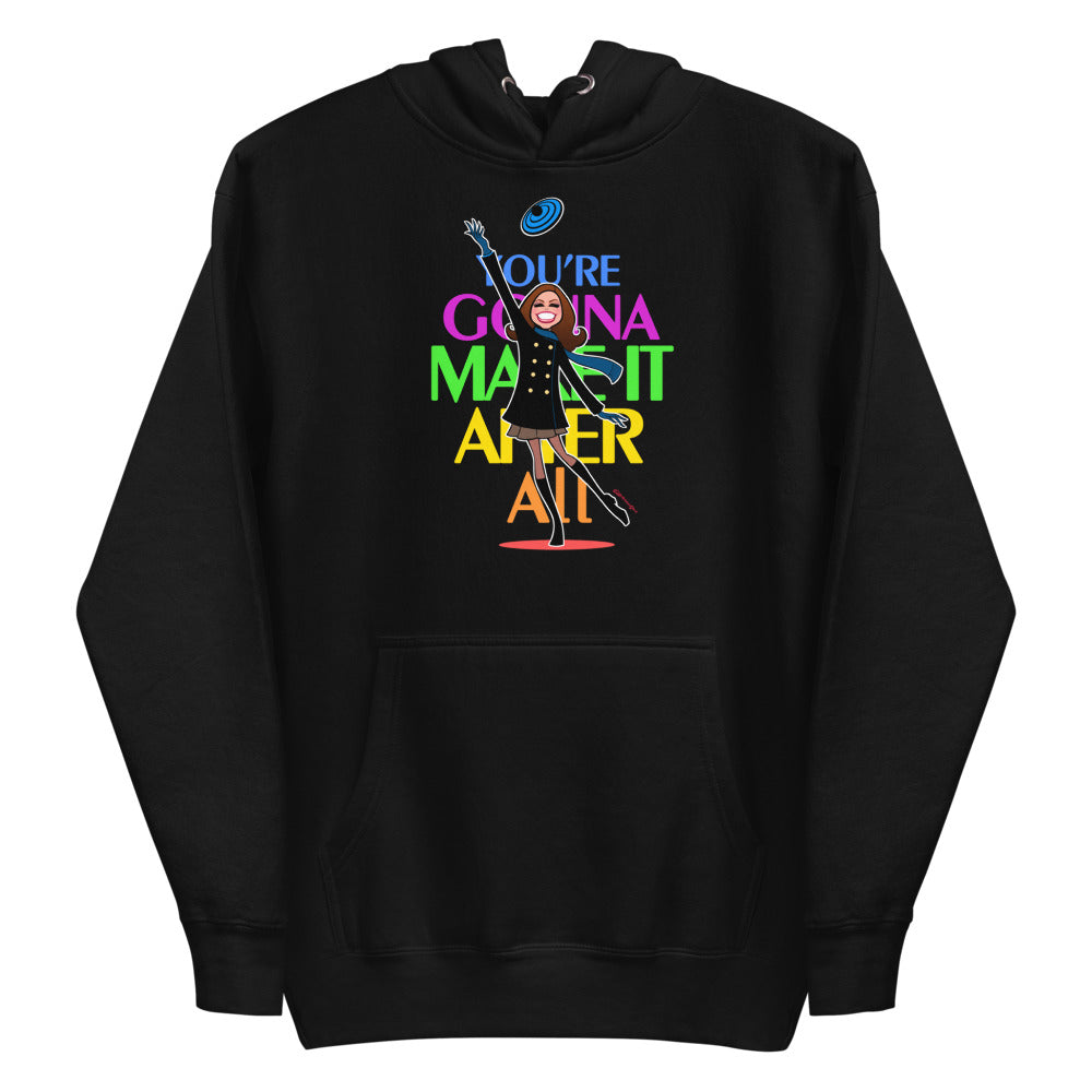 Debut garment mockup | You're Gonna Make It (Hoodie) | Black