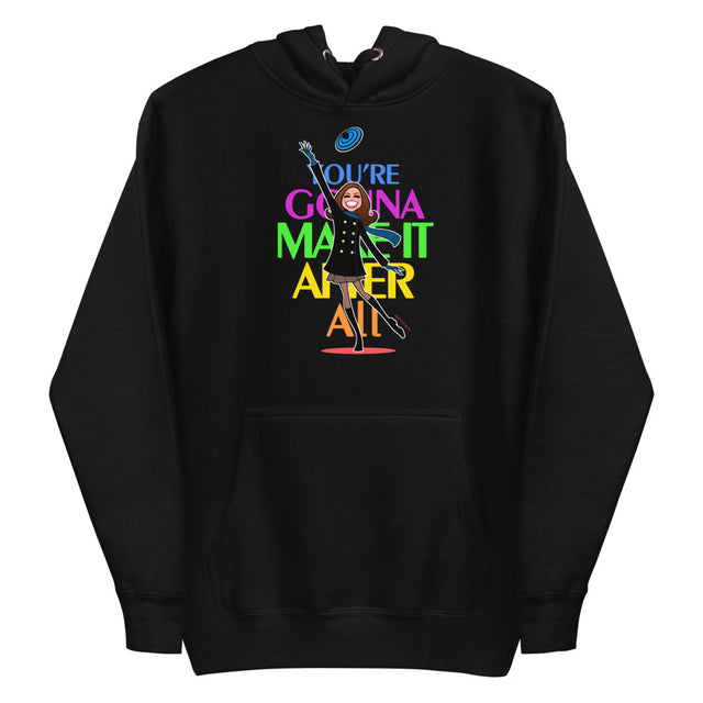 Debut garment mockup | You're Gonna Make It (Hoodie) | Black