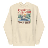 Wolf Bird (Hoodie) - Bone