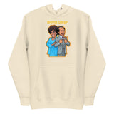 Debut garment mockup | Movin on Up (Hoodie) | Bone