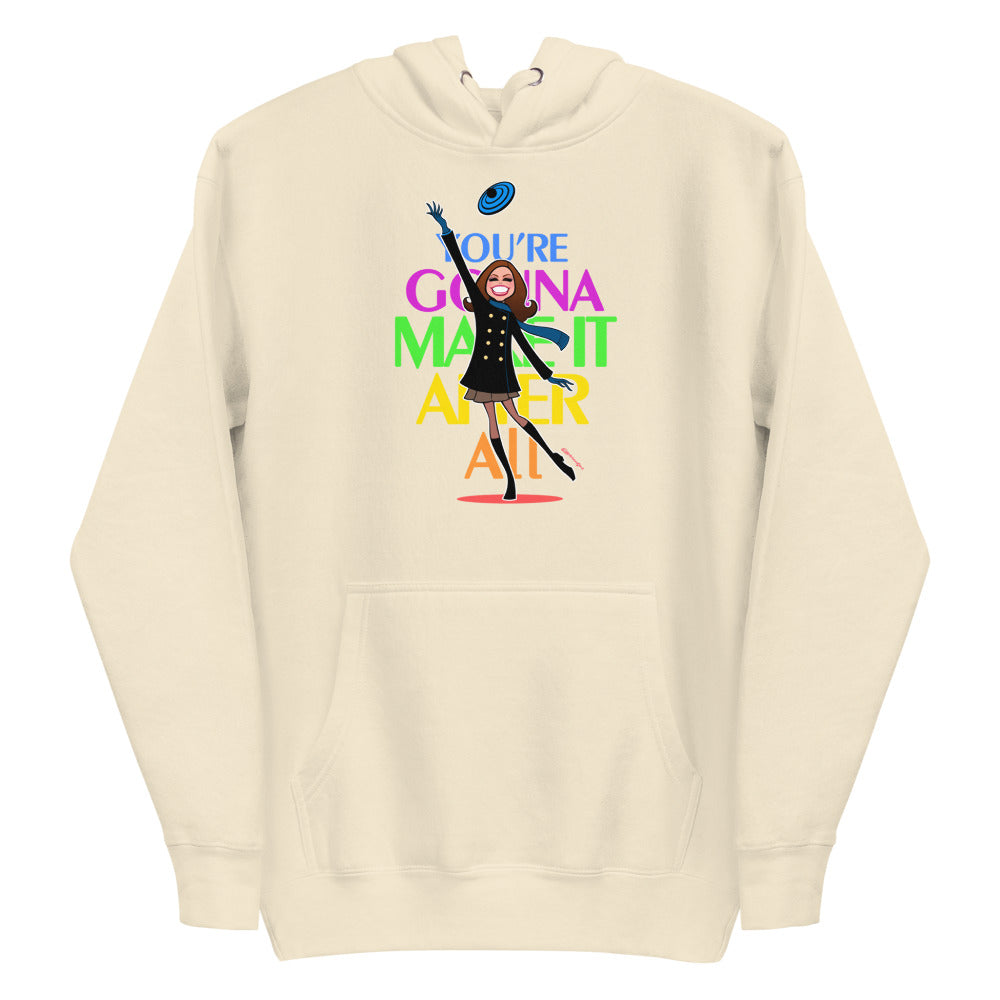 Debut garment mockup | You're Gonna Make It (Hoodie) | Bone