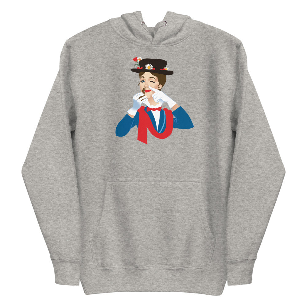 Mary Poppers (Hoodie) - Carbon Grey