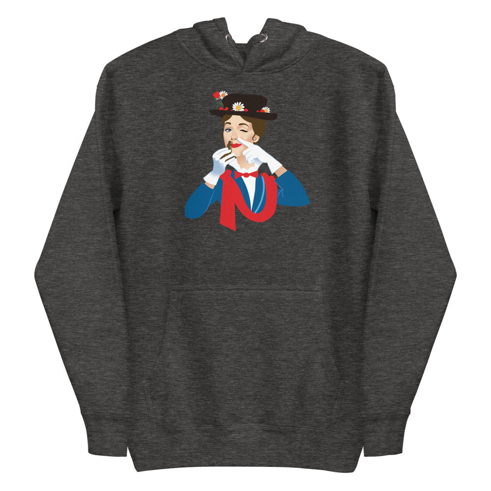 Mary Poppers (Hoodie) - Charcoal Heather