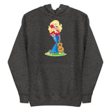 Debut garment mockup | Smoky Mountain Glam (Hoodie) | Charcoal Heather
