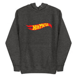 Debut garment mockup | Hot Mess (Hoodie) | Charcoal Heather