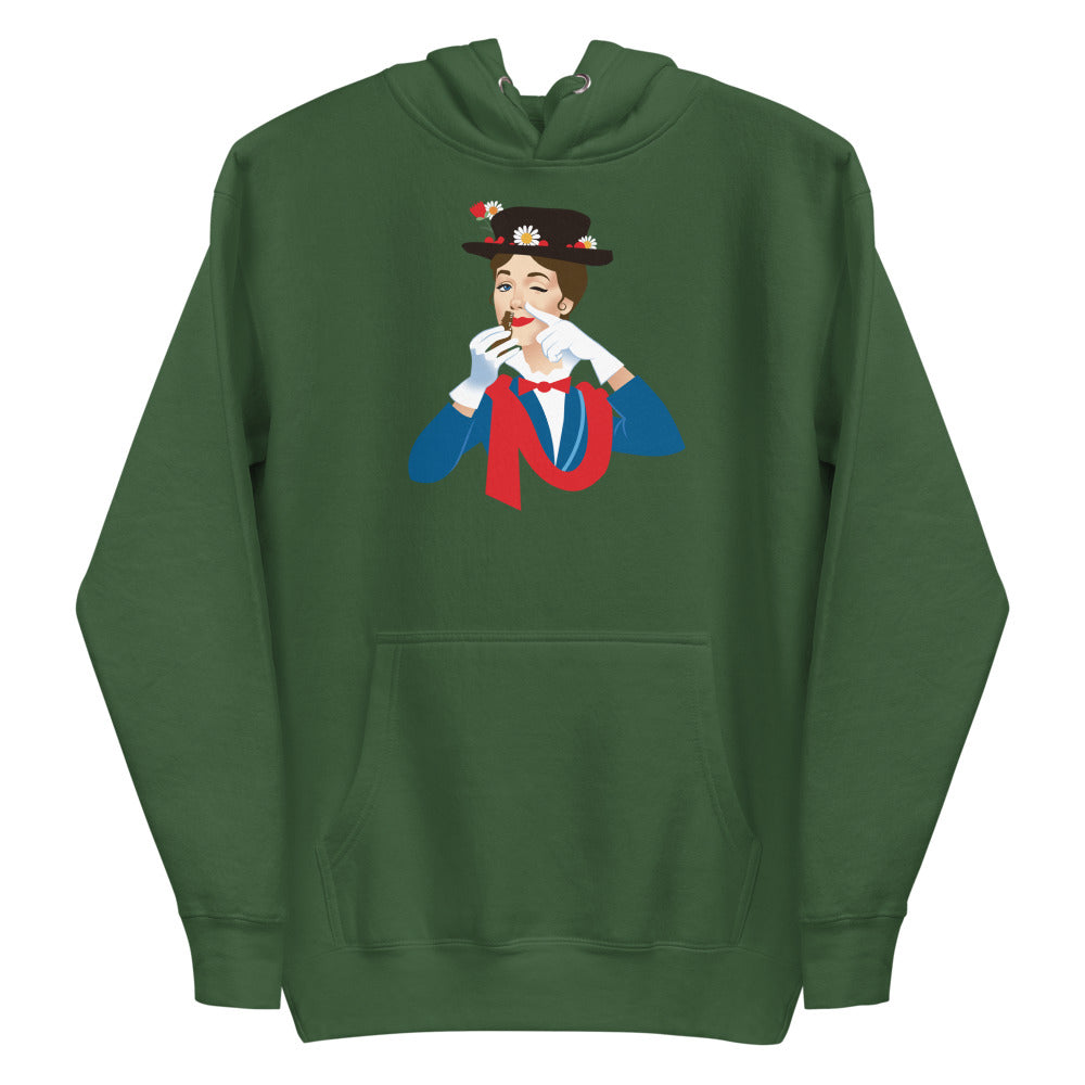 Mary Poppers (Hoodie) - Forest Green