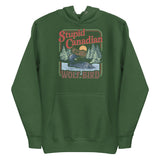Wolf Bird (Hoodie) - Forest Green