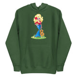 Debut garment mockup | Smoky Mountain Glam (Hoodie) | Forest Green