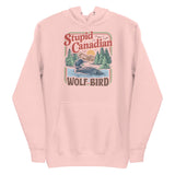 Debut garment mockup | Wolf Bird (Hoodie) | Light Pink