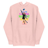 Debut garment mockup | You're Gonna Make It (Hoodie) | Light Pink